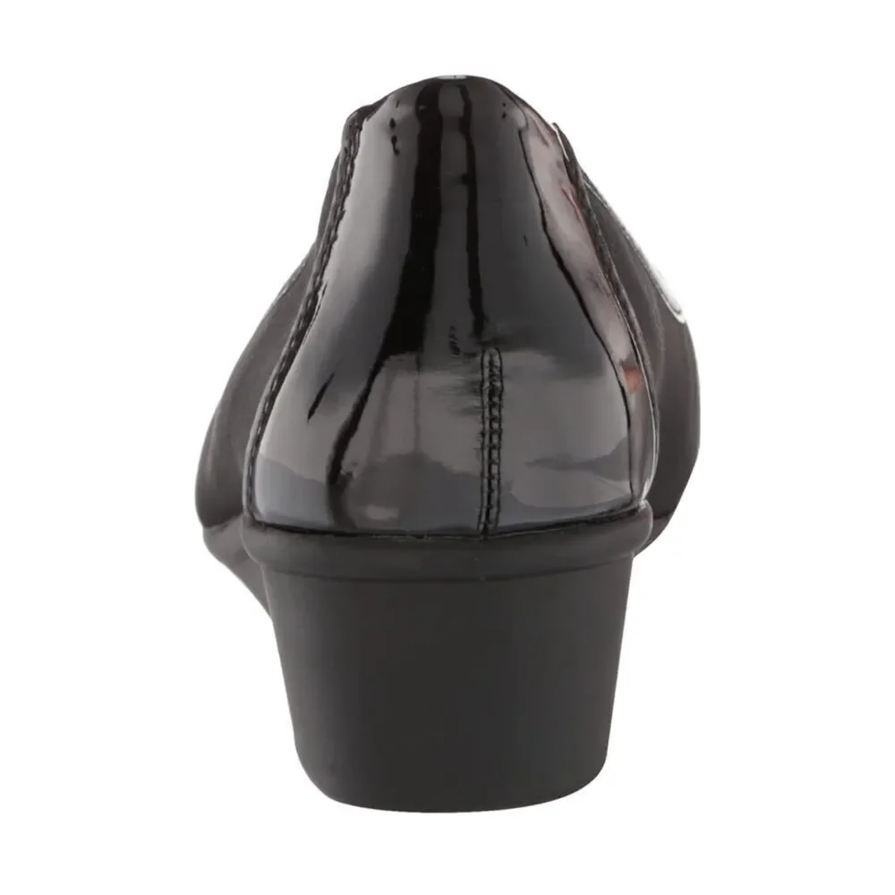 LONDON FOG Chester Neoprene Dress Wedge Size 7.5 NEW # Box 631